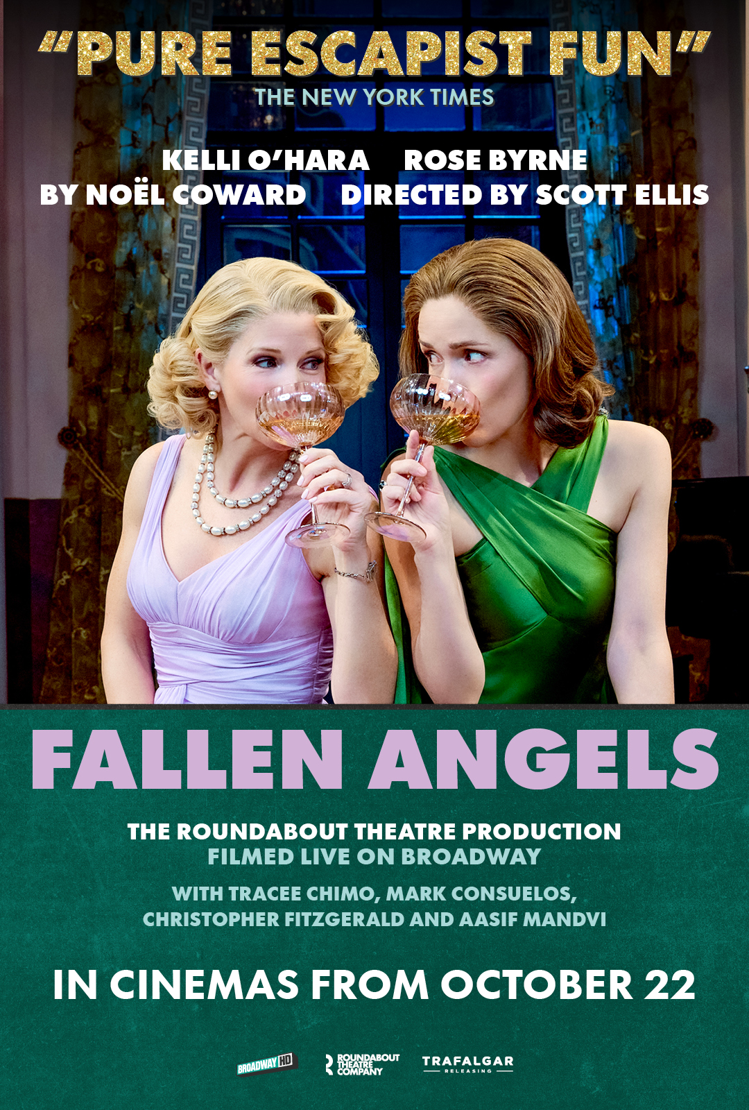 Poster for Fallen Angels by Noël Coward