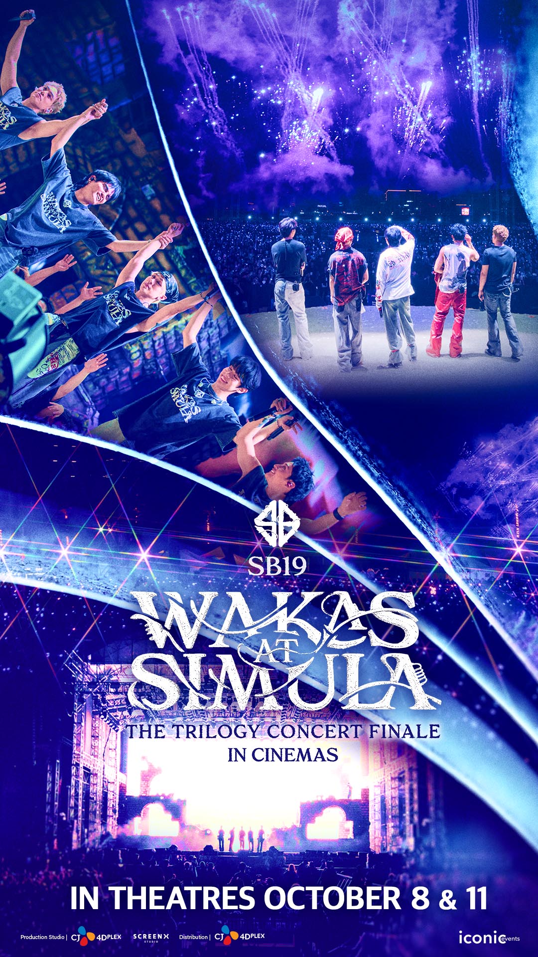Poster for SB19 Wakas at Simula: The Trilogy Concert Finale in Cinemas