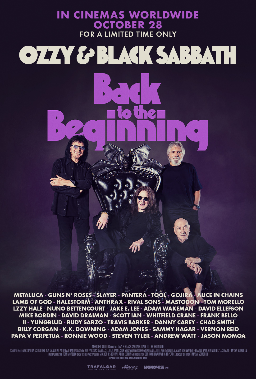 Poster for Ozzy & Black Sabbath: Back To The Beginning