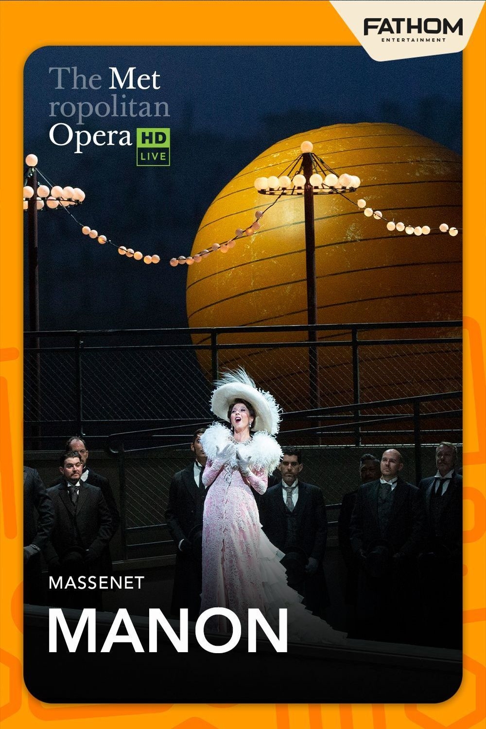 Poster for MET Opera: Manon