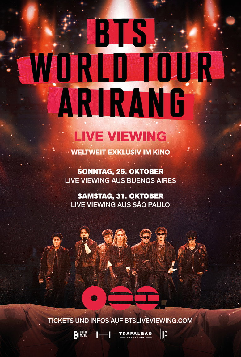 Poster for BTS World Tour 'Arirang' In São Paulo: Live Viewing
