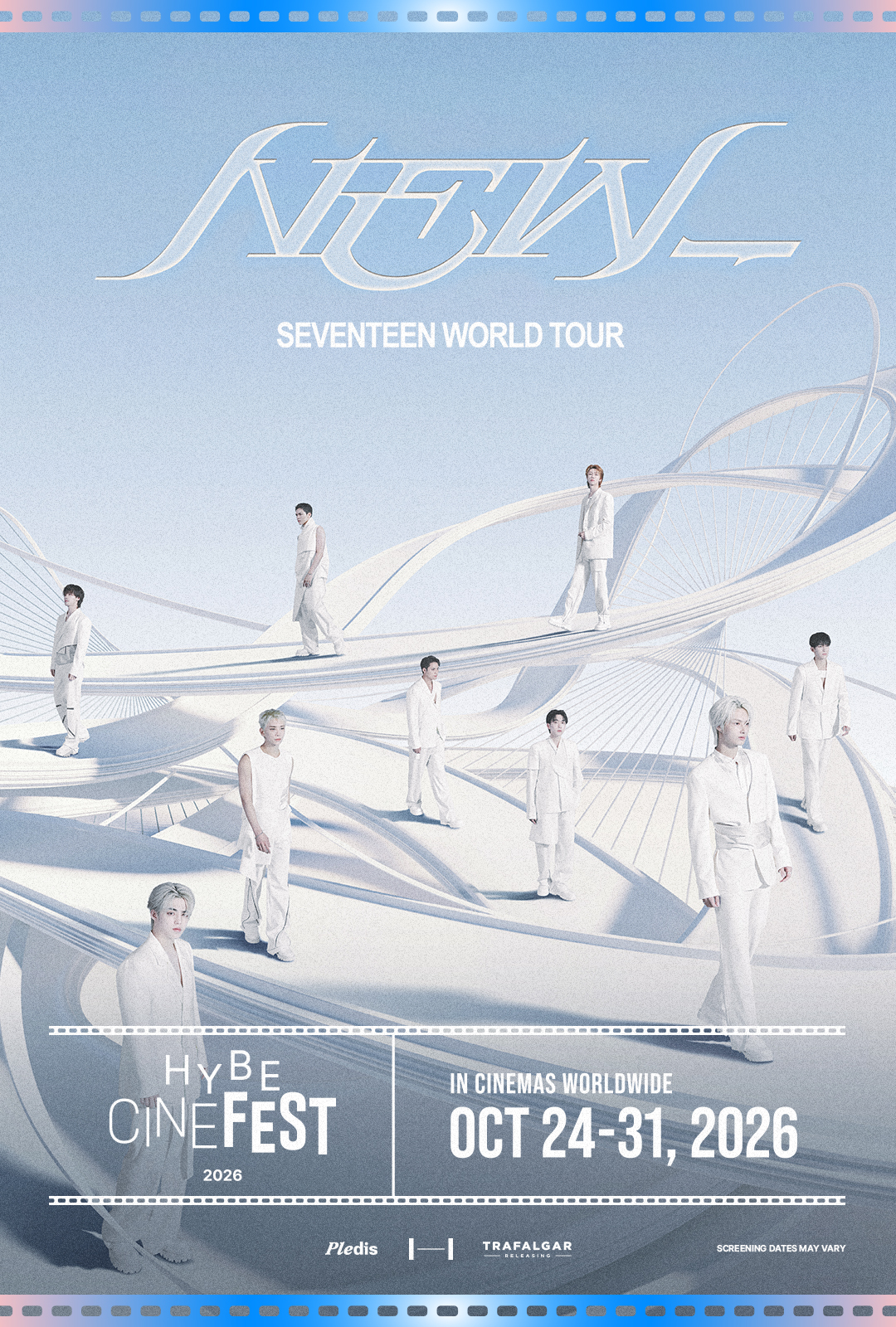 Poster for SEVENTEEN WORLD TOUR 'NEW_'